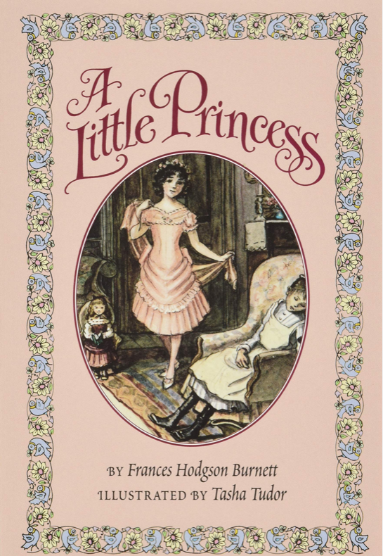 "A Little Princess" book cover by Frances Hodgson Burnett