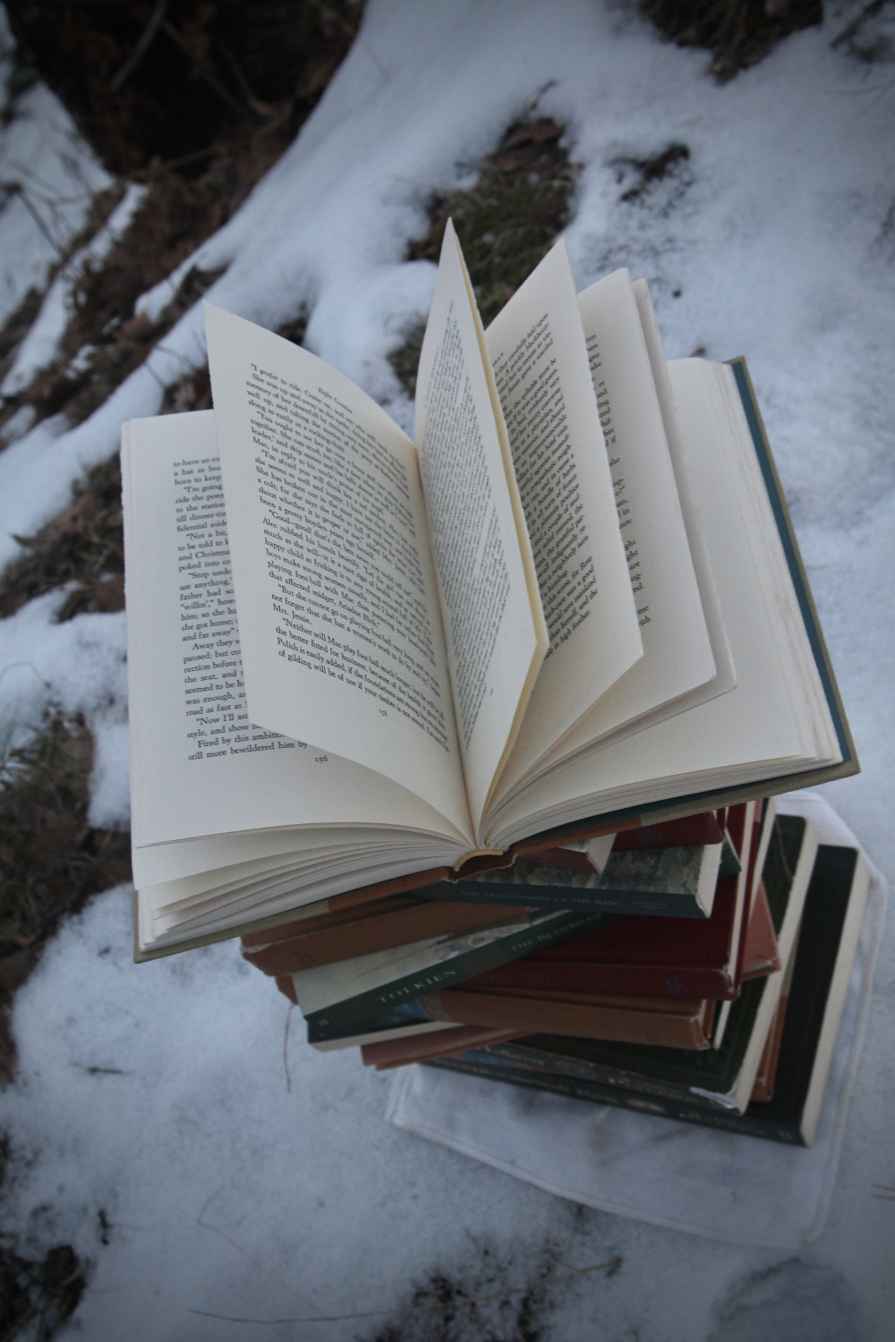 A stack of books, signifying the beauty that can be learned when you get more out of your reading.